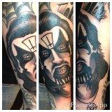 King Dimond Tattoo Thumbnail